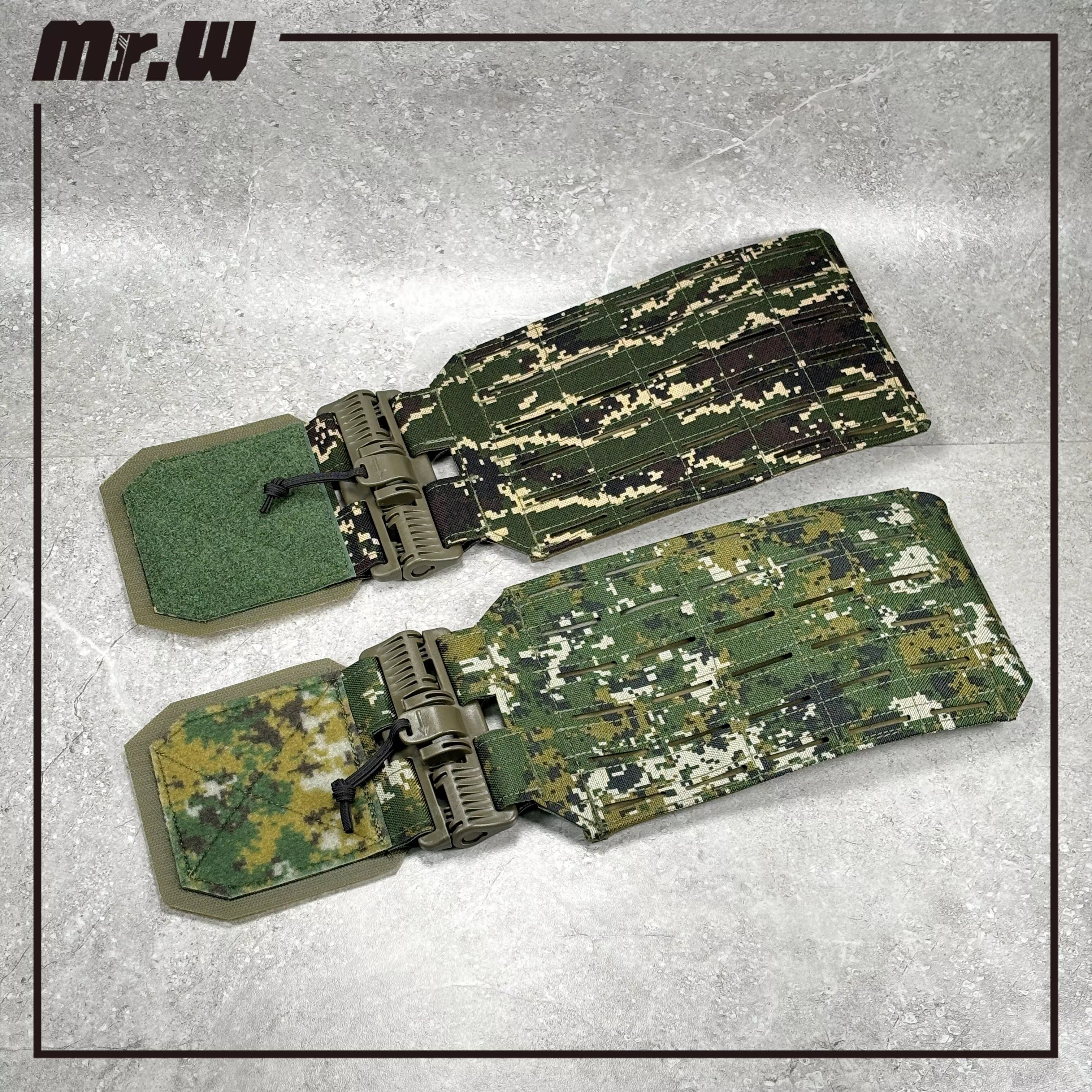 【Mr.W-現貨】85D 噴火式背心快拆側圍 陸軍數位迷彩 / 海陸數位虎斑