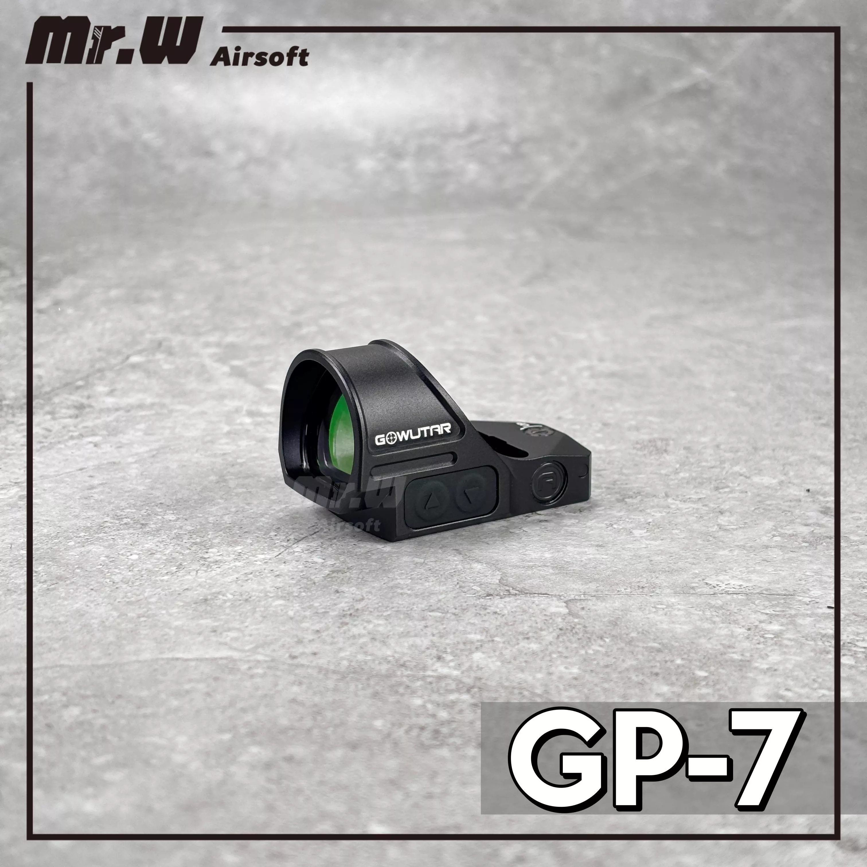 【Mr.W-現貨】GOWUTAR GP7 內紅點 6MOA 類SRO RMR孔位
