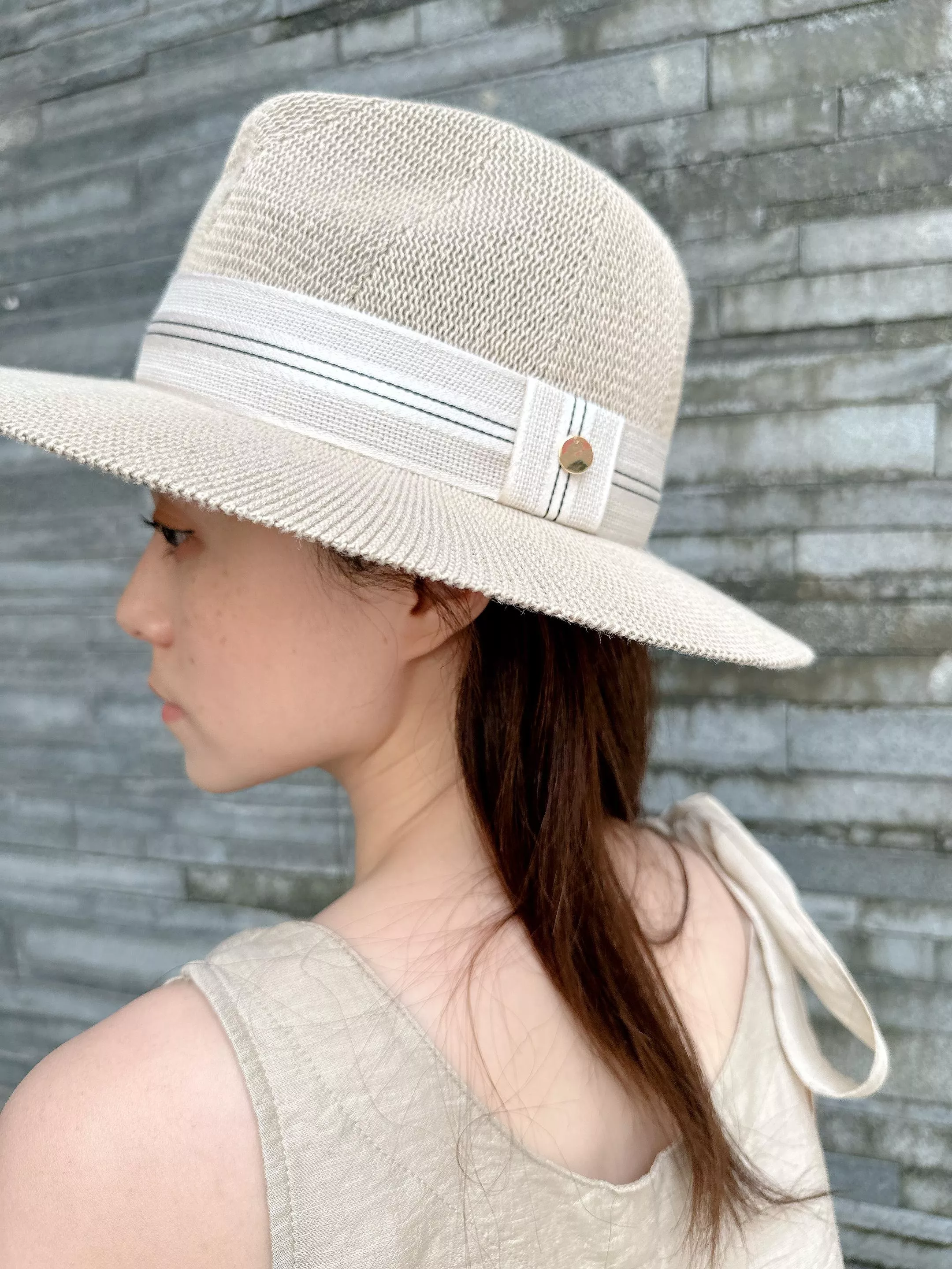 編織滾邊紳士草帽