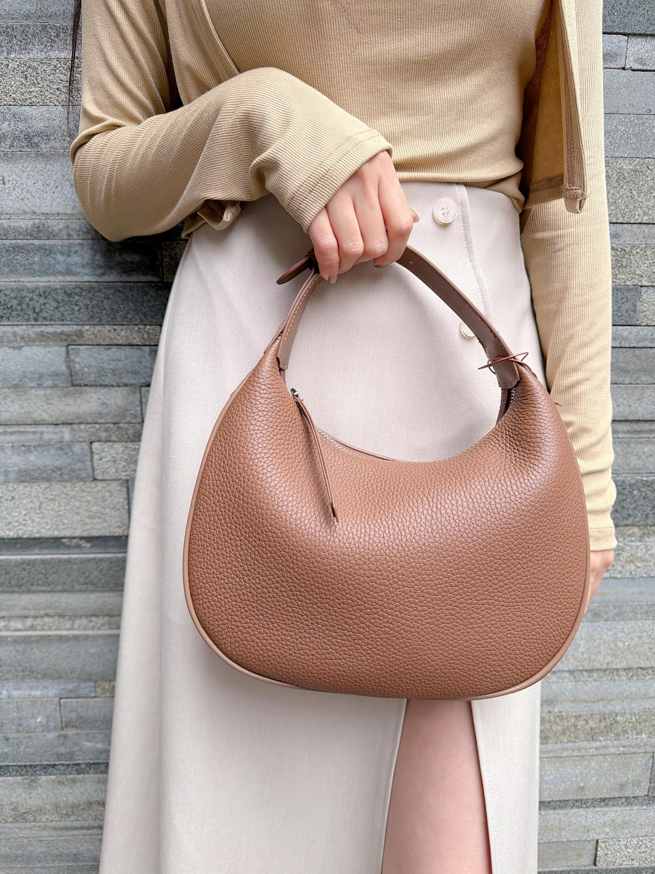 月兒彎彎手提肩背包