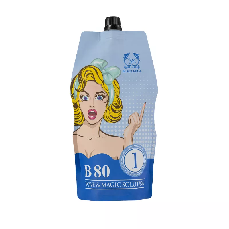 BLACKMICA B80 水波絲潤燙 受損髮適用（pH8.5）450ml