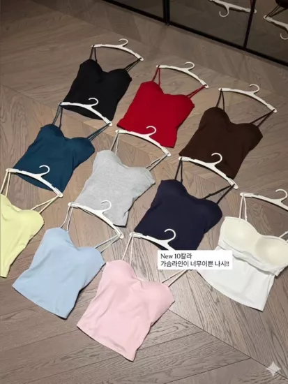 10色心型Bra top