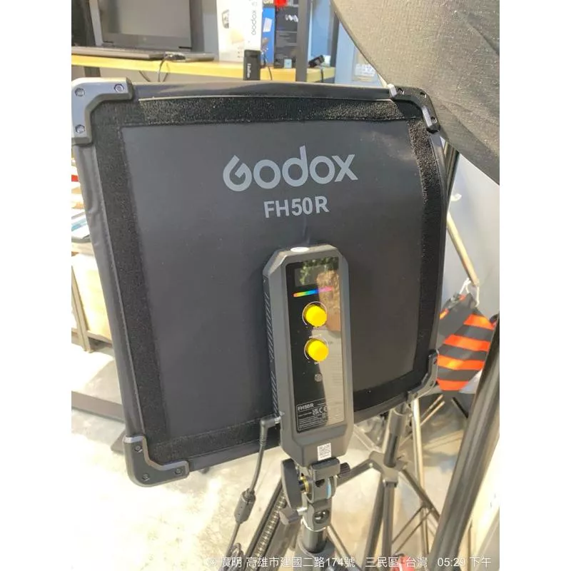 開發票~今寄明到台灣 公司貨Godox神牛FH50Bi/R手持LED攝影燈可調色溫平板燈夜景補光燈抖音直播主播燈