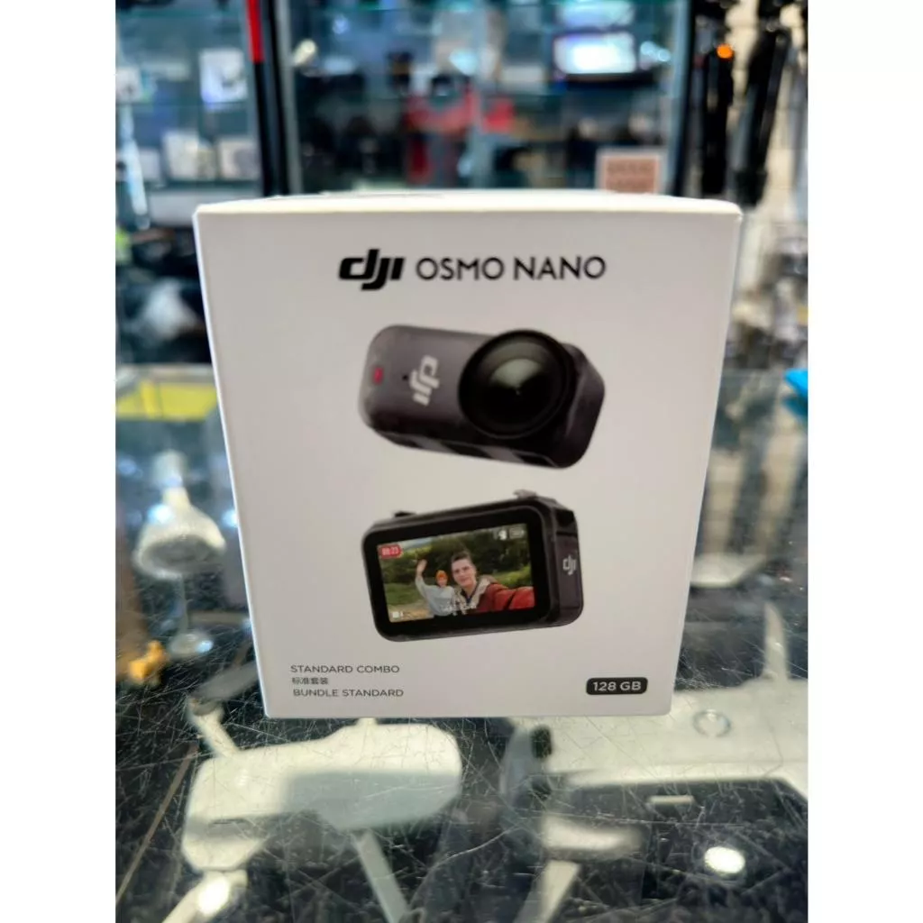 高雄廣明 大疆 dji osmo nano  標準套裝 穿戴相機vlog騎行運動4k拇指相機 公司貨