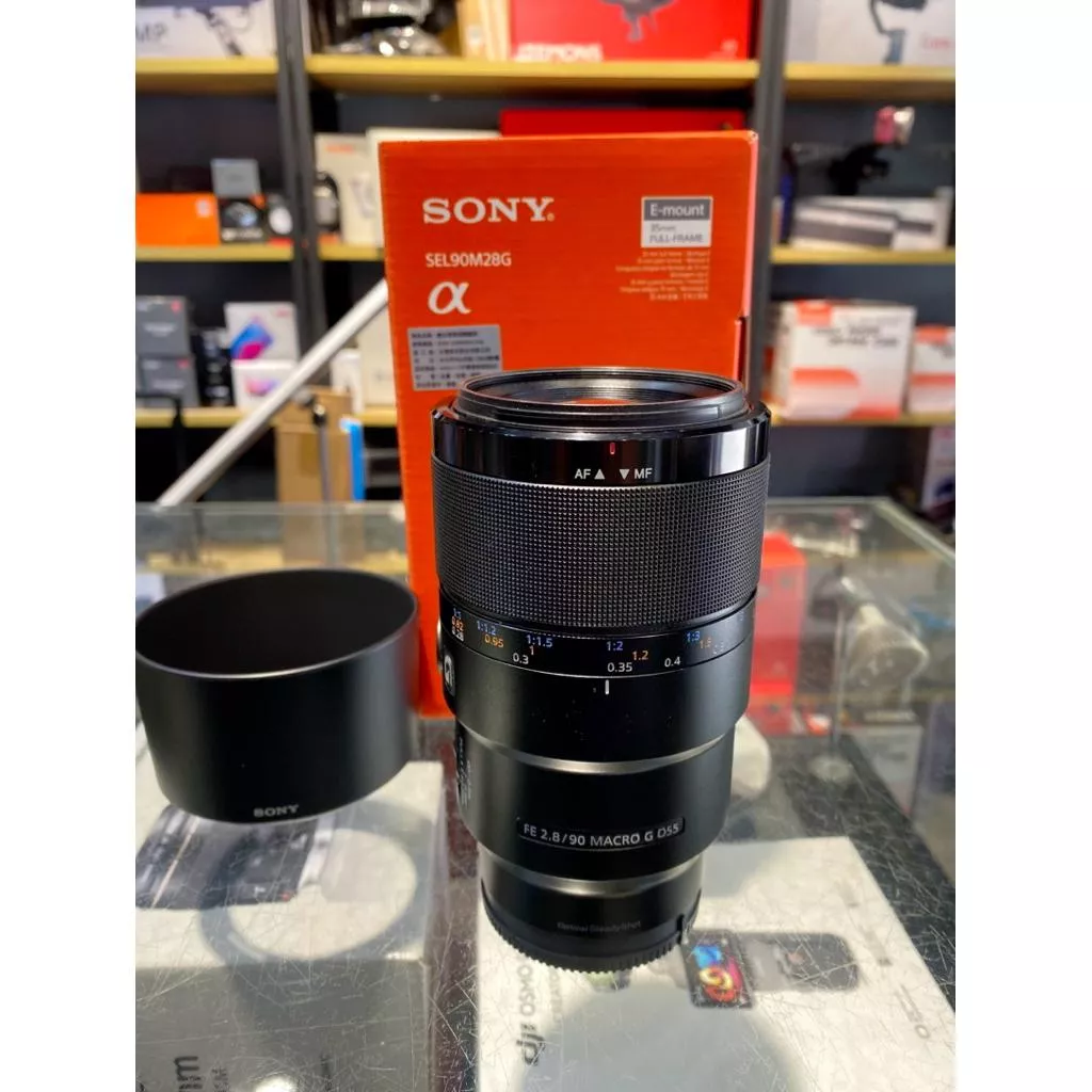高雄廣明 Sony FE 90mm F2.8 G Macro OSS 微距鏡頭 9.5新 二手 台灣公司貨