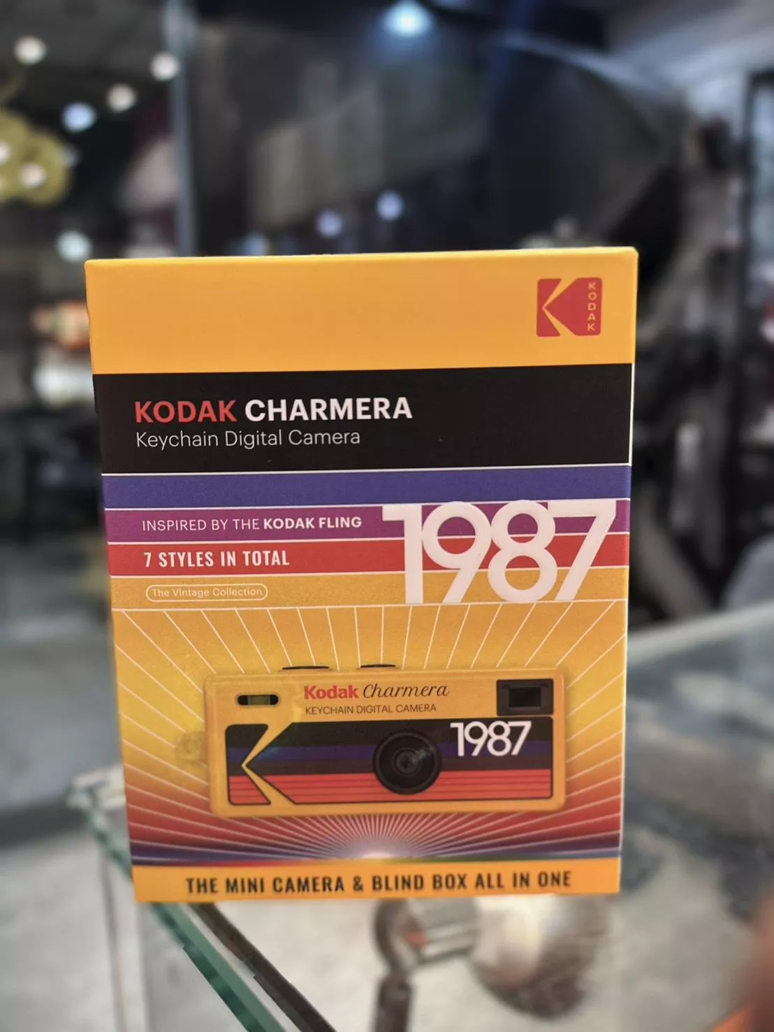高雄現貨！Kodak 柯達 Charmera 1987 迷你相機盲盒，復古潮流來襲！