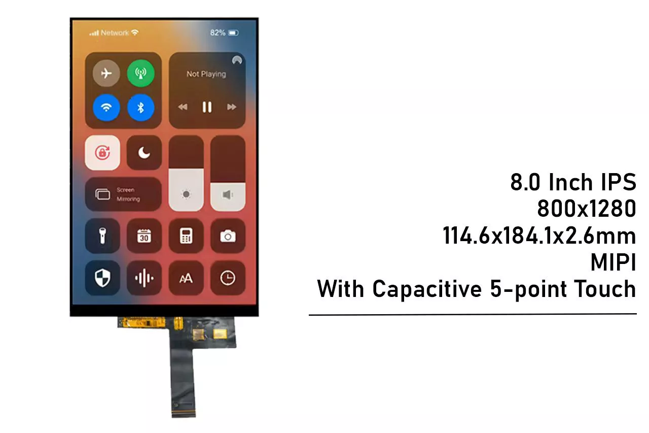 8.0 Inch IPS