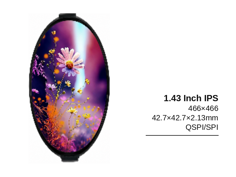 1.43  Inch IPS