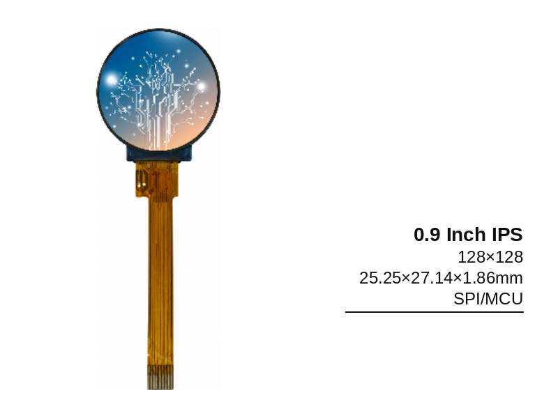 0.9 Inch IPS