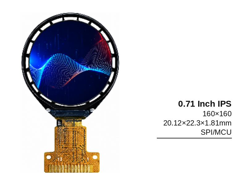 0.71 Inch IPS