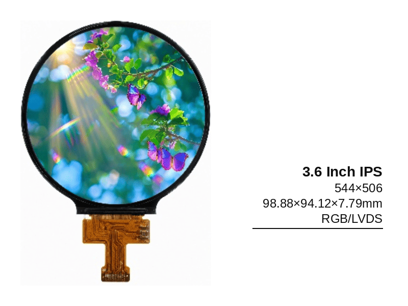 3.6 Inch IPS