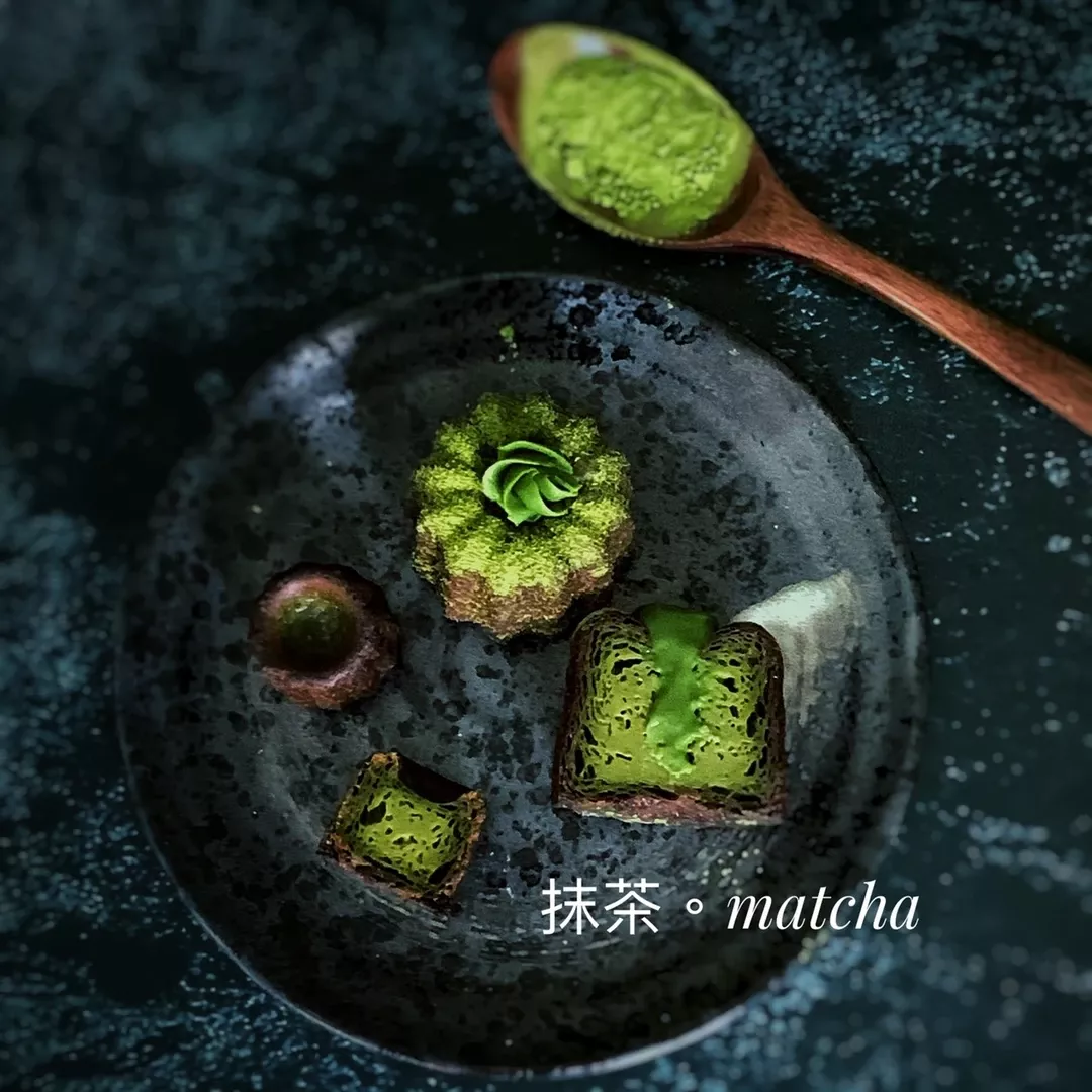 橙酒抹茶可麗露｜果香與茶香交融，創新系台中手作甜點推薦
