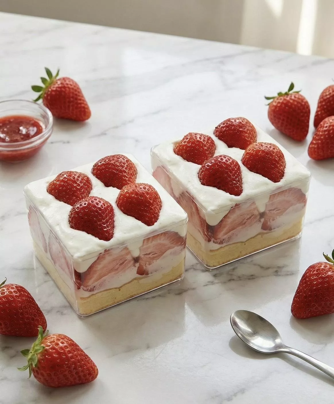 草莓魔方盒子｜台中盒子蛋糕草莓甜點