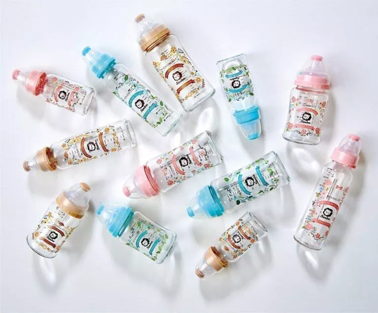 小獅王 蘿蔓晶鑽標準玻璃奶瓶系列