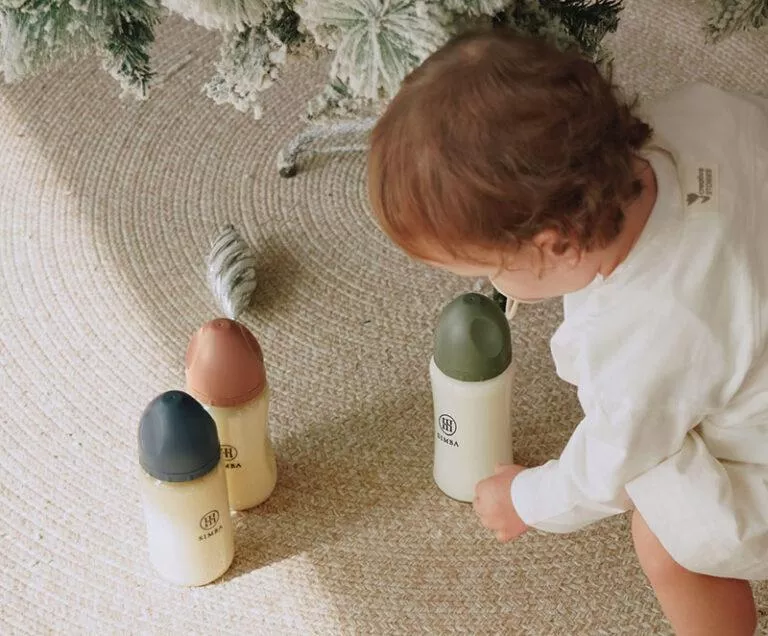 小獅王 蘊蜜質金玻璃寬口防脹氣奶瓶-限定色