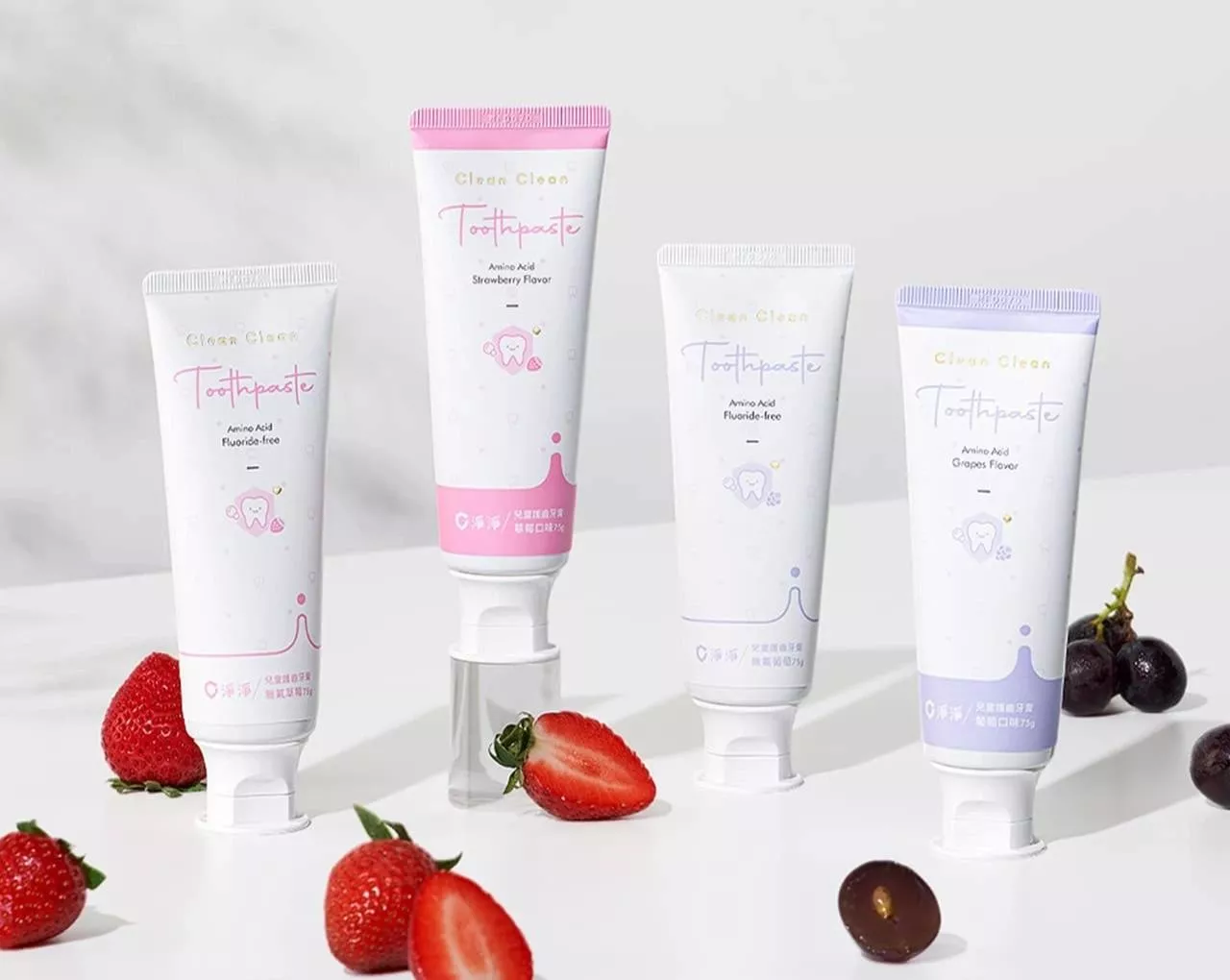 淨淨 兒童專用胺基酸護齒牙膏75G