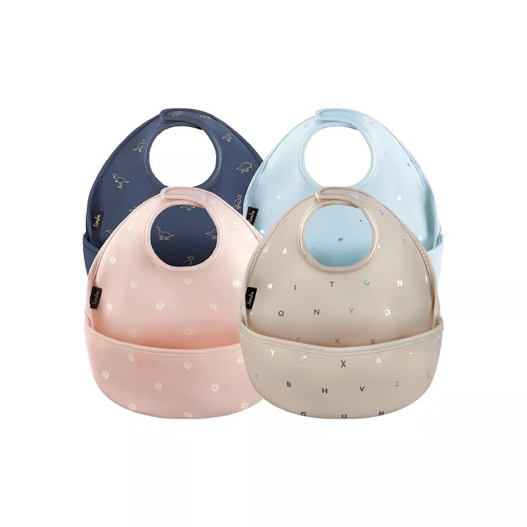 小獅王 好吃防水圍兜