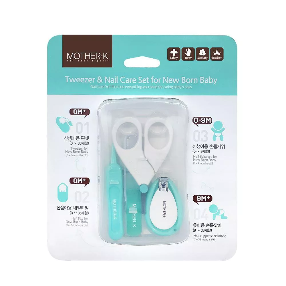 MOTHER-K 寶寶成長修甲4件組