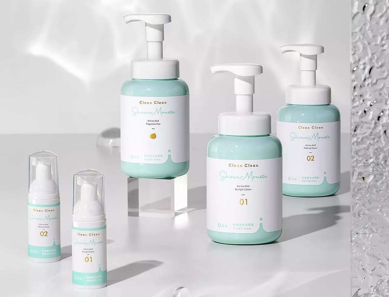 淨淨 胺基酸沐浴慕斯