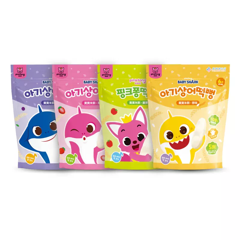 藥師健 碰碰狐鯊魚寶寶米餅30g