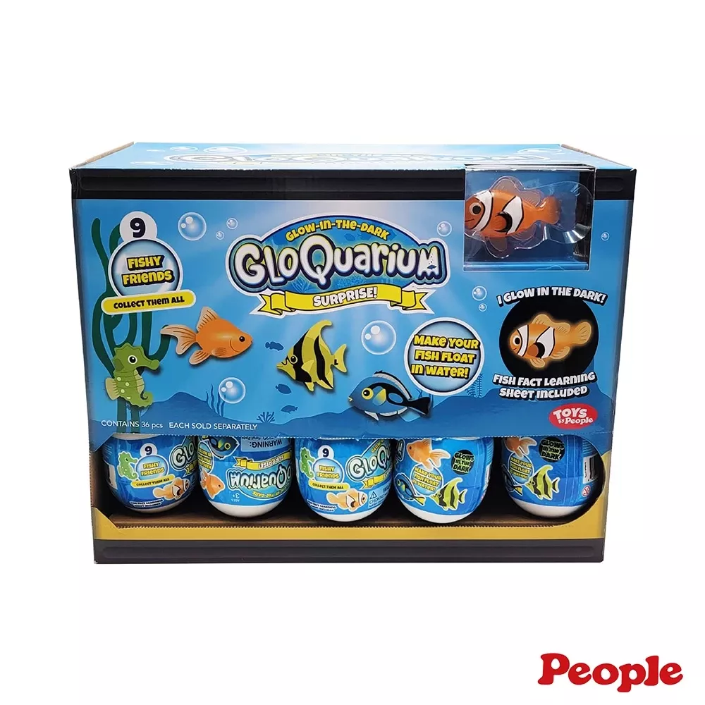 People 夜光海洋生物趣味蛋36入