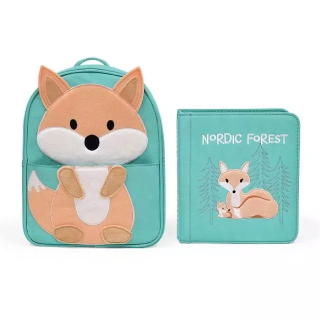 MY FIRST BOOKS 蒙特梭利啟蒙布書-動物冊北歐森林