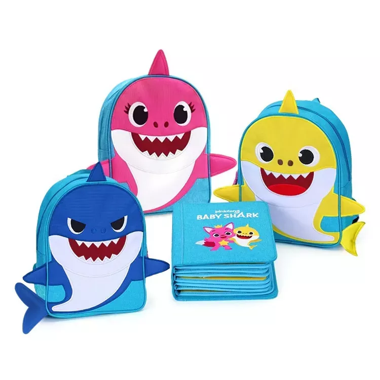 MY FIRST BOOKS 蒙特梭利啟蒙布書-連名冊鯊魚寶寶