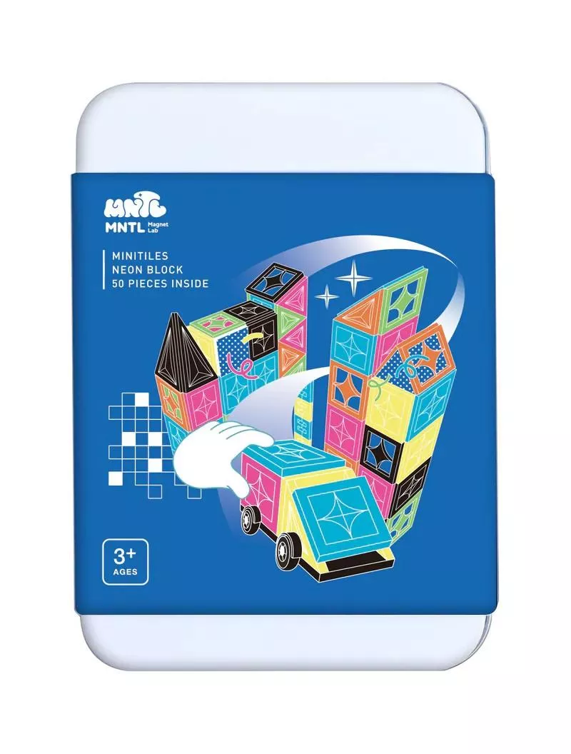 MNTL小小磁力片-霓虹街區