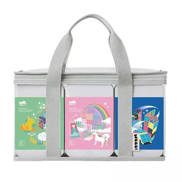 MNTL 小小磁力片旅行冒險3件組