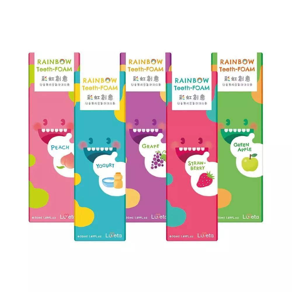 Luveta 兒童專用泡沫牙膏