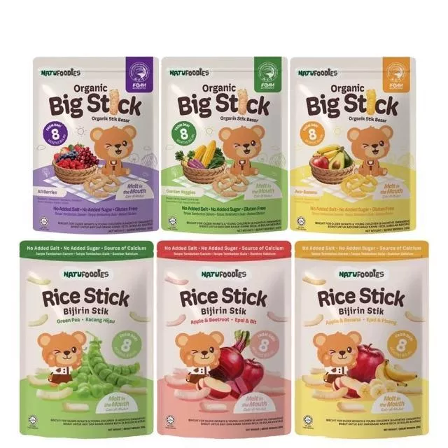 萌寶熊 米條35g/包