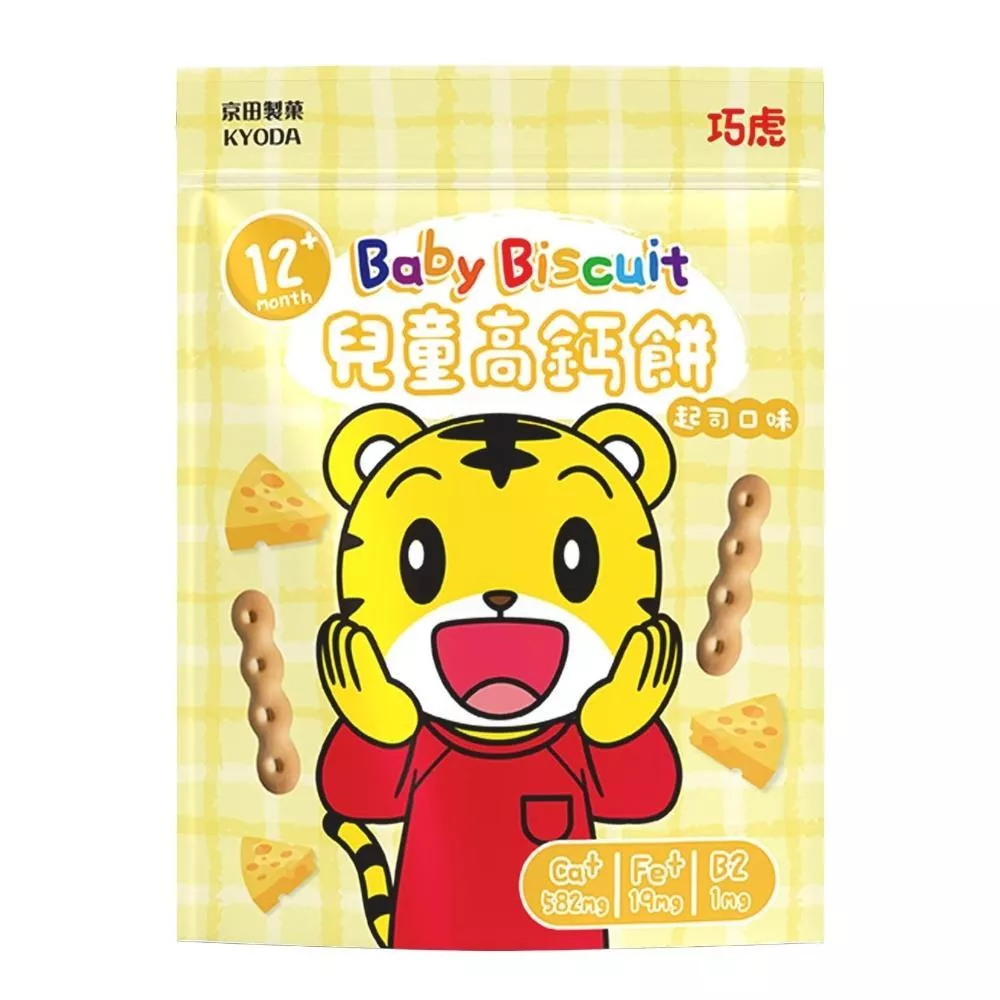京田製菓 巧虎兒童高鈣餅65G