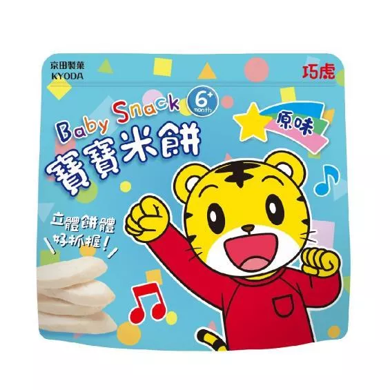 京田製菓 巧虎寶寶片狀米餅30g