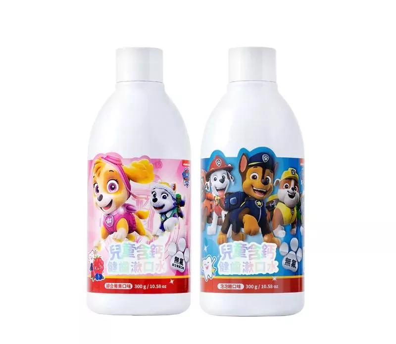 齒妍堂 汪汪隊聯名款 兒童含鈣健齒漱口水
