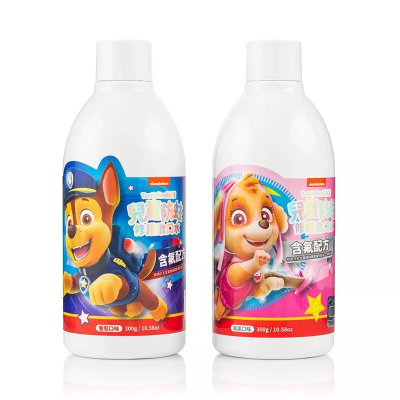 齒妍堂 汪汪隊聯名款兒童含氟防蛀修護漱口水
