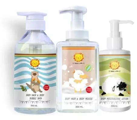 獅子寶寶 金盞花舒緩保濕4歲以下系列