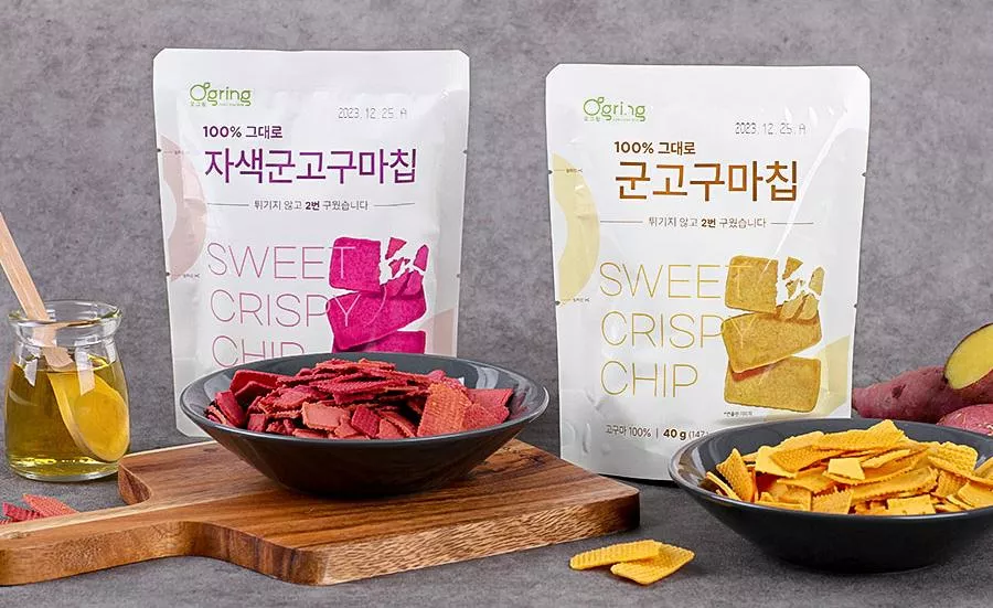 SPRING DAY無添加香烤地瓜脆片40g