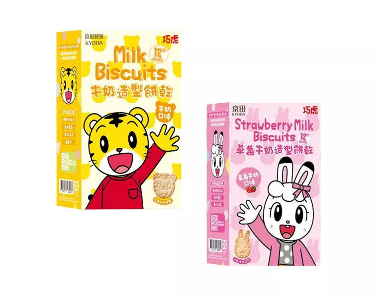 京田製菓 牛奶造型餅乾90g