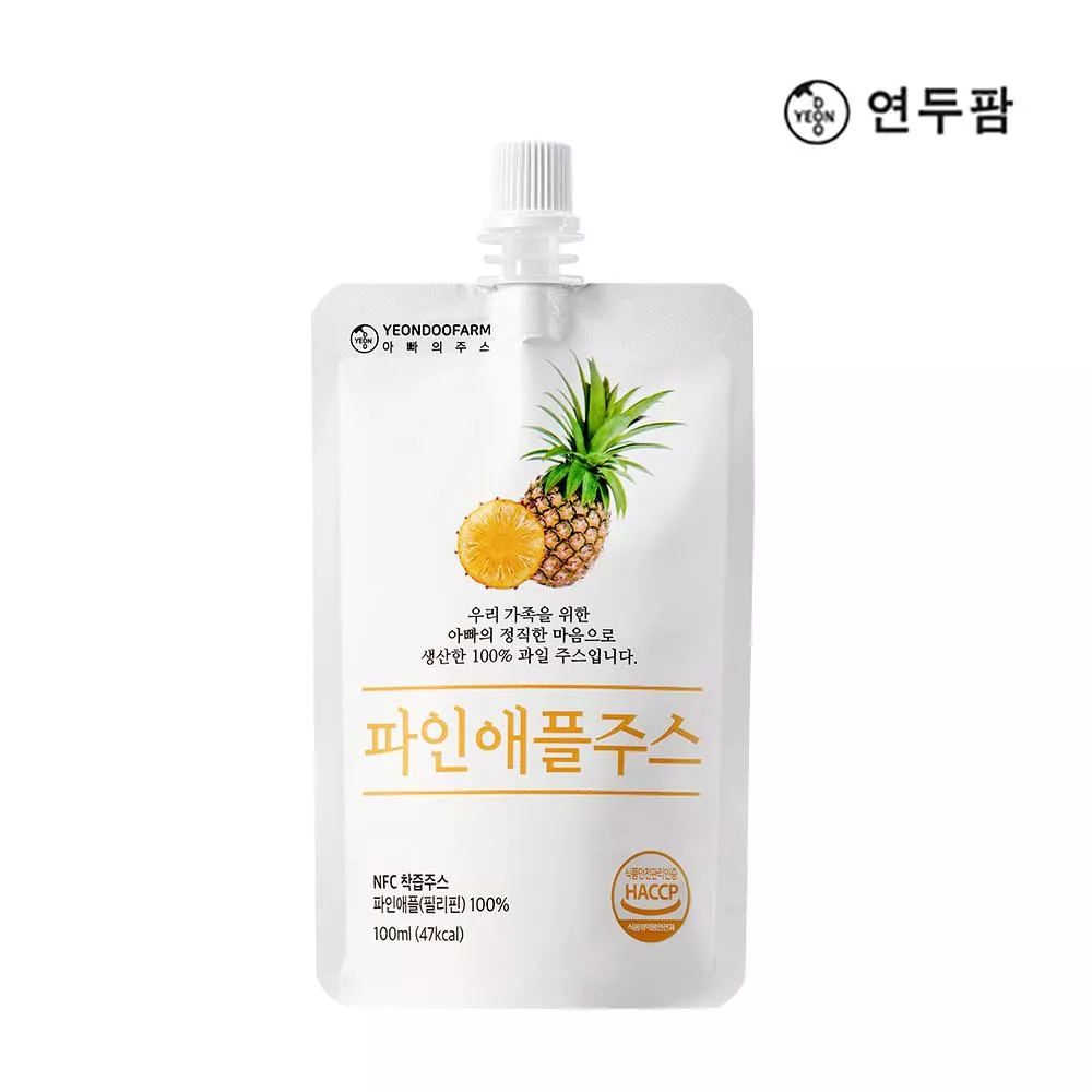 韓國YEONDOOFARM 鳳梨汁100ml