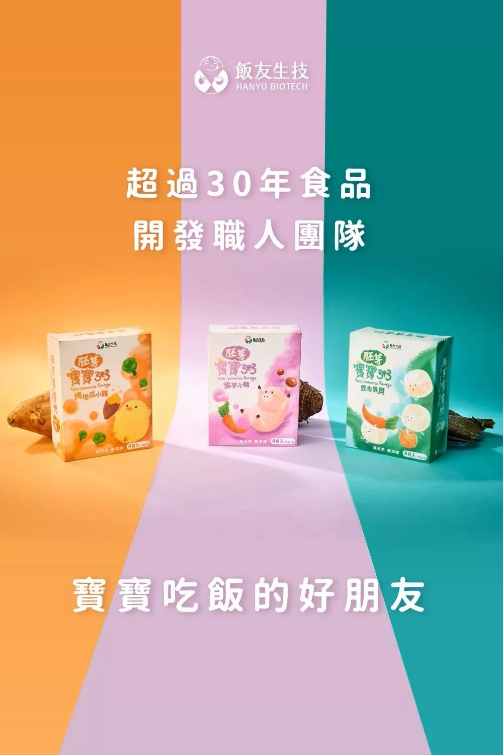 飯友 胚芽寶寶米粥 (2入/盒)