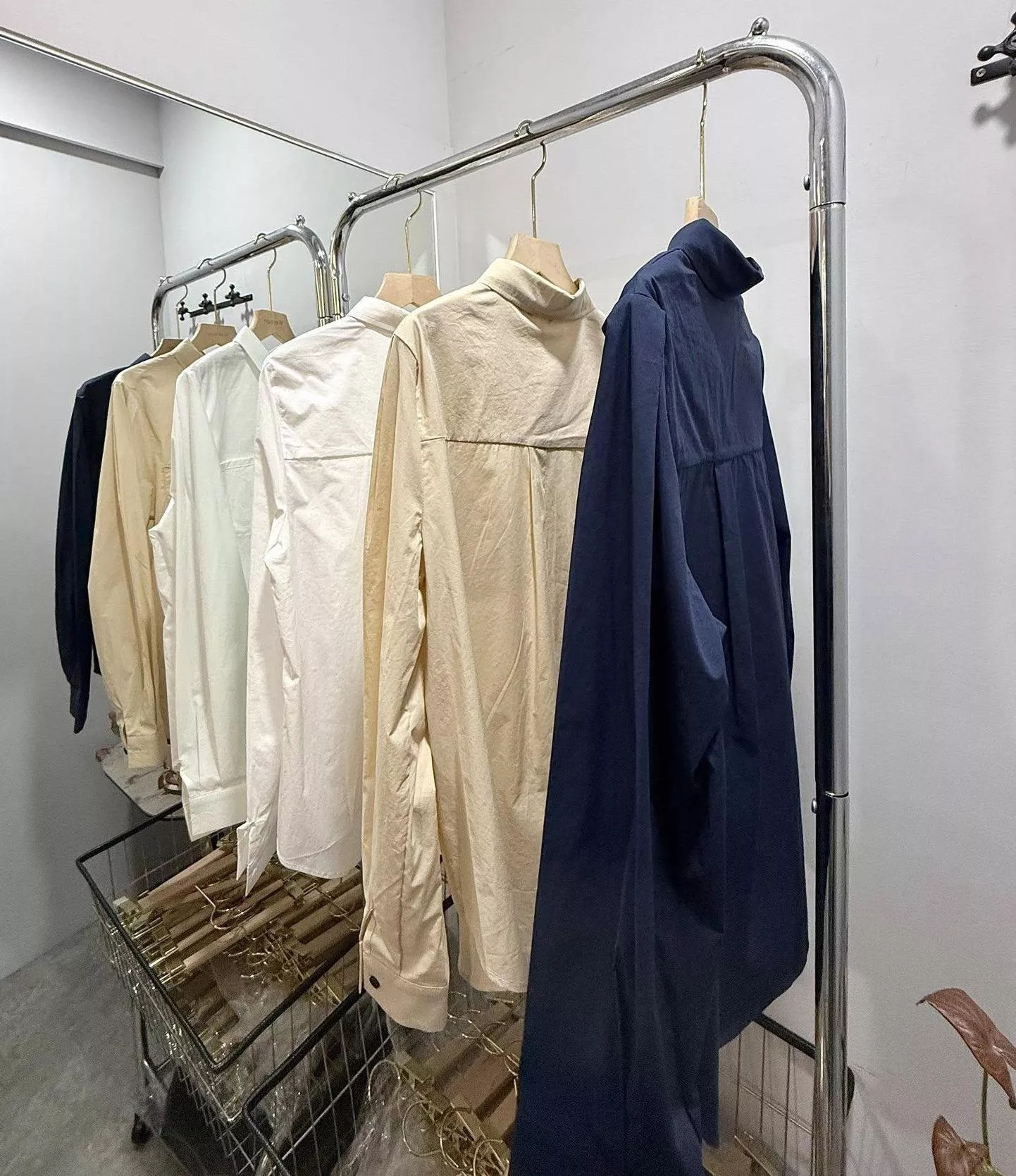 【DayByDay】現貨♡正韓 HANNA21素色棉襯衫 韓國東大門選品服飾新款