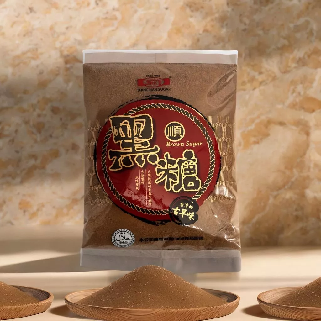 新南糖廠-順字黑糖450g