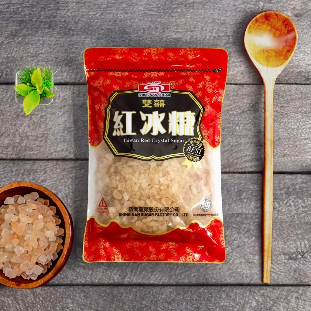 新南糖場-紅冰糖500g