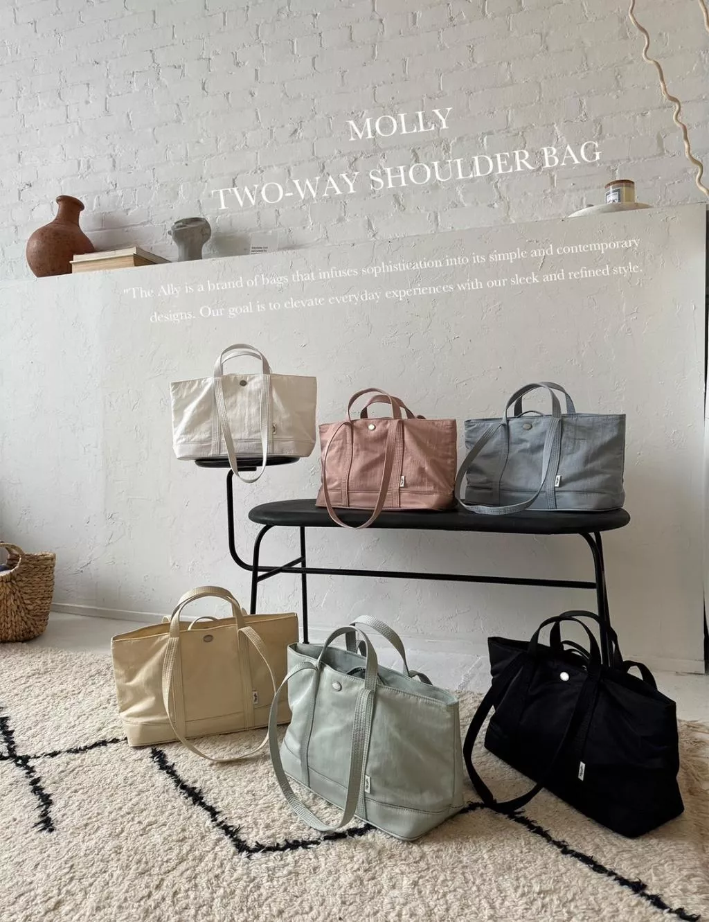 【The ally】Molly bag/inner bag 手提包