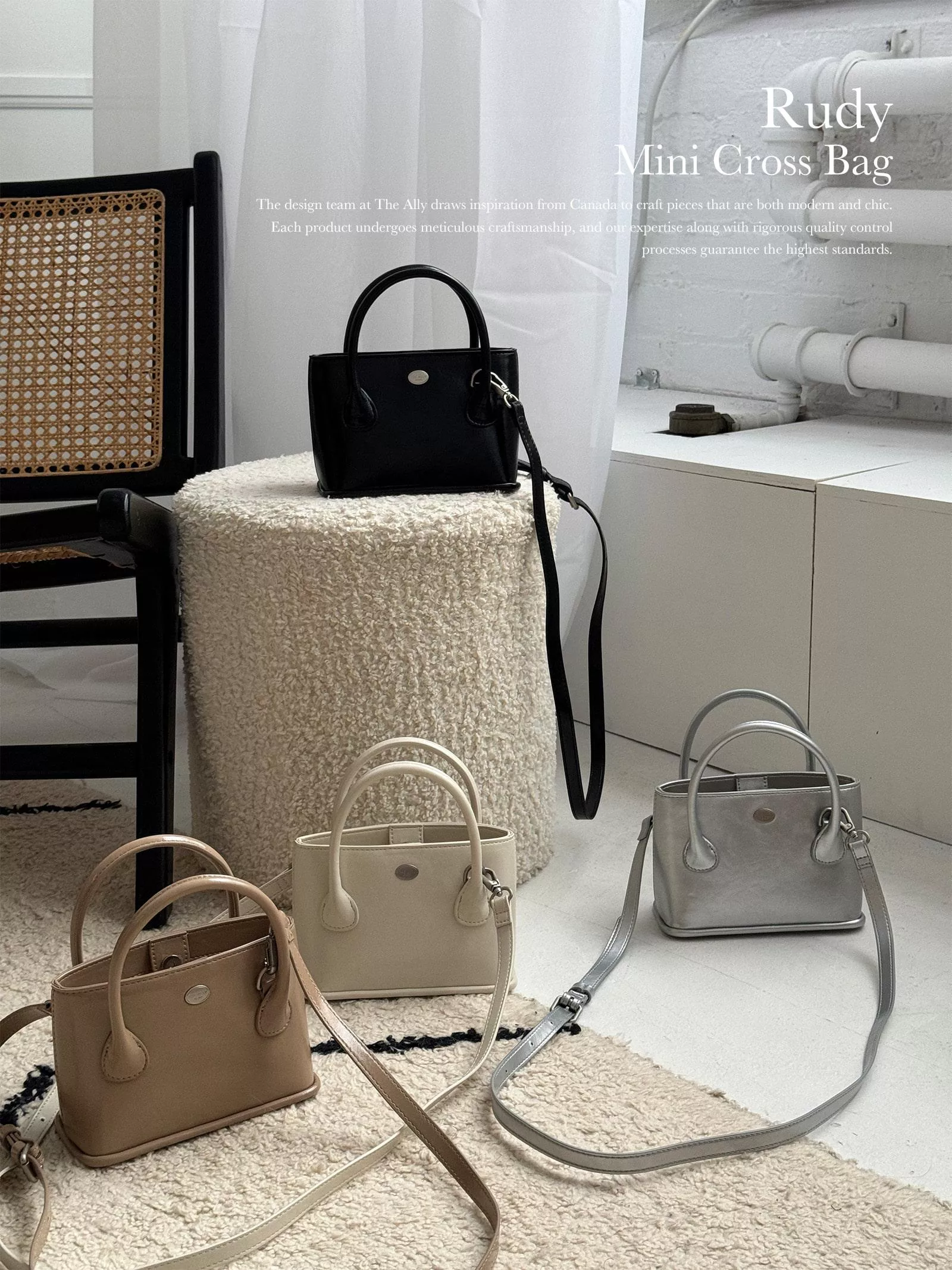 【The ally】Rudy bag 手提包 肩背包