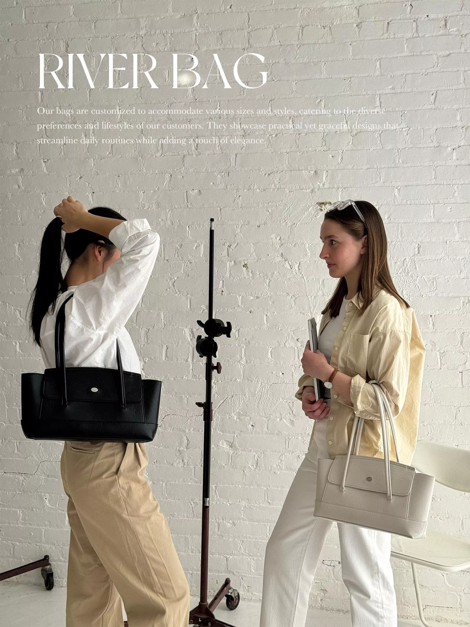 【The ally】River bag 手提包 肩背包