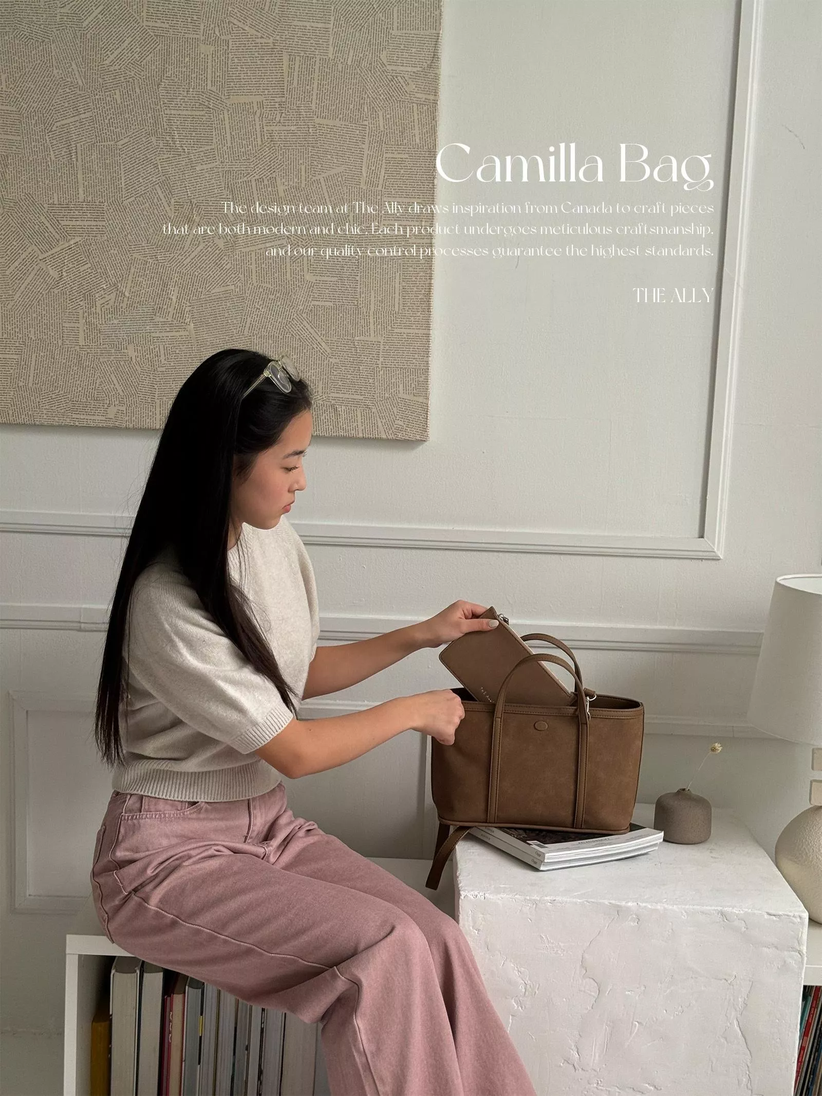 【The ally】CAMILLA bag 手提包 肩背包