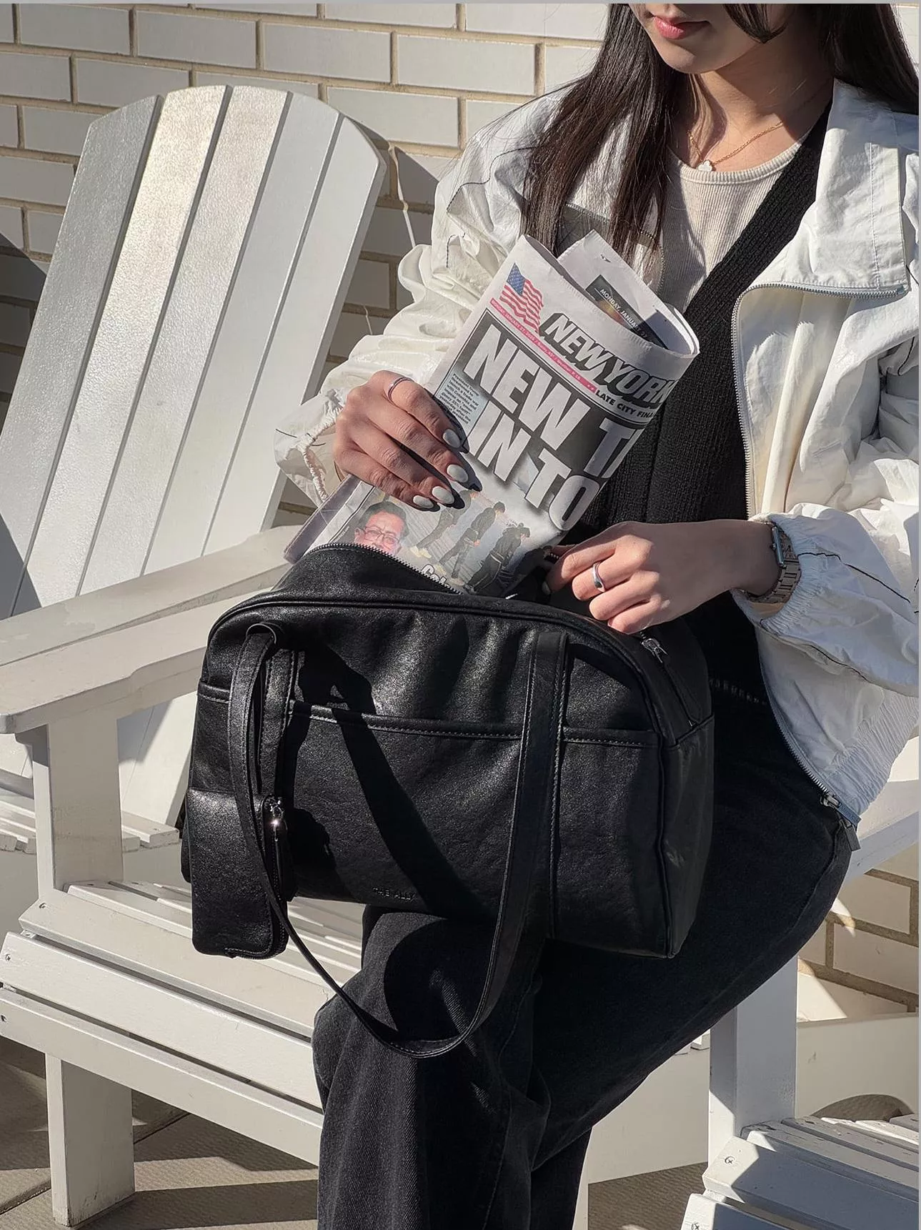 【The ally】kara bag 手提包 肩背包