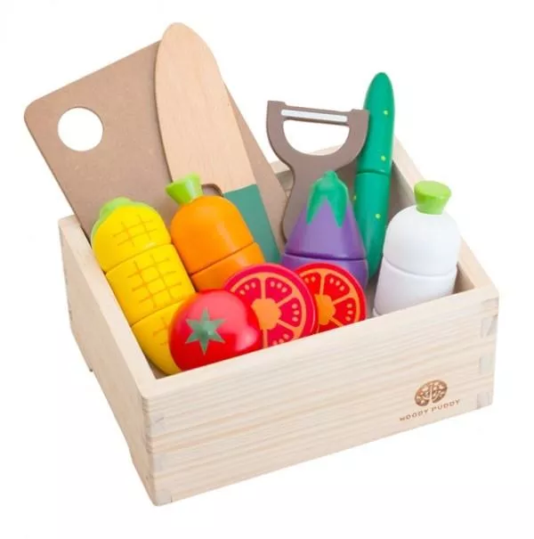 【WOODY PUDDY】蔬果切切(10件組)