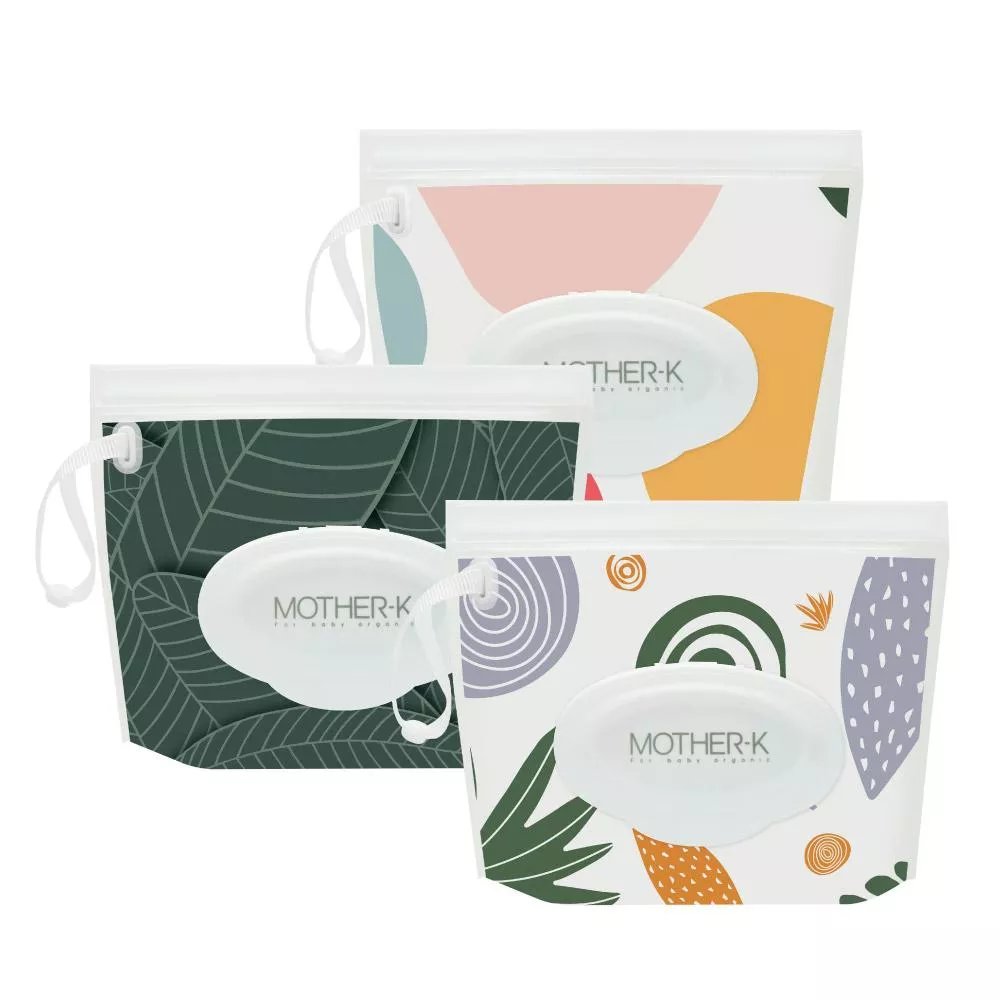 【MOTHER-K】頂級乾濕兩用紙巾攜帶包(3色可選)